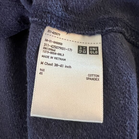 Uniqlo Blue “Washed Jersey Work Jacket" Chore Jacket - Men's Medium - Picture 3 of 3